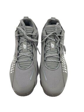 Adidas Opponent Advisory Grey Basketball Shoes Size 14 Mesh Lace-Up Mens Sneaker